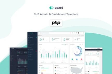 Upzet - PHP Admin & Dashboard Template