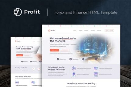 Profit - Forex and Finance HTML Template