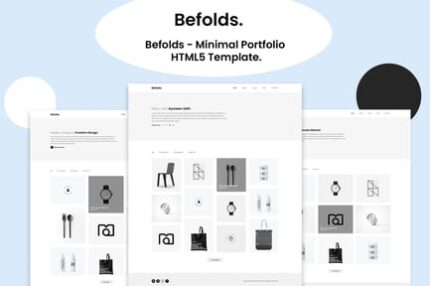 Befolds - Minimal Portfolio HTML5 Template