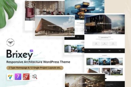 Brixey – Responsive Architecture WordPress Theme