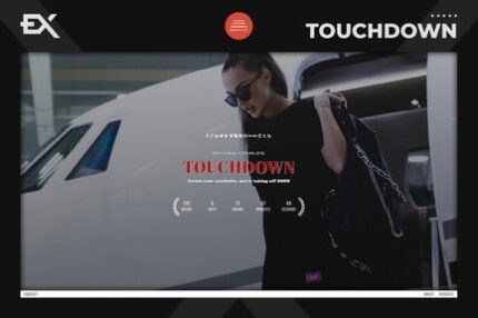 Touchdown - Responsive Coming Soon Page