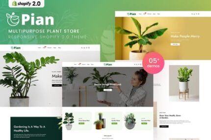 Pian - MultiPurpose Plant Store Shopify 2.0 Theme