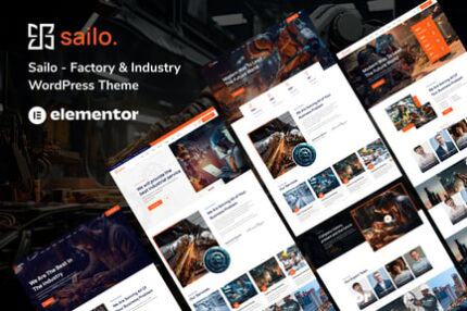 Sailo - Factory & Industry WordPress Theme