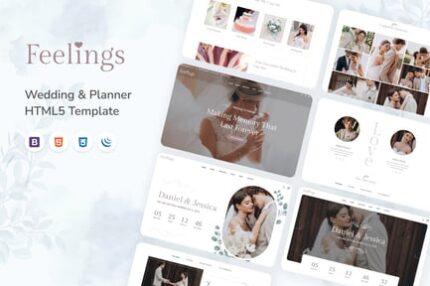 Feelings - Wedding & Planner HTML5 Template