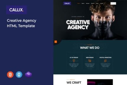 Callix - Creative Agency HTML Template