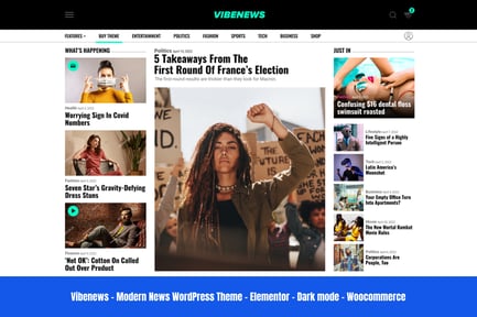 Vibenews - Digital News Magazine AMP Theme