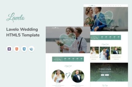 Lavelo - Wedding HTML5 Template