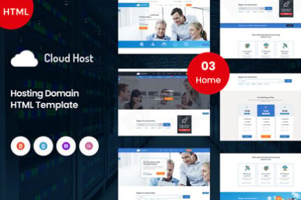 Cloud Host - Hosting Domain Template