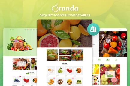 Oranda - Organic Food/Fruit/Vegetables eCommerce