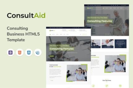 ConsultAid - Consulting Business HTML5 Template