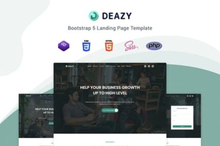 Deazy - Bootstrap 5 Landing Page Template