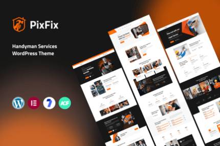 PixFix - Handyman Services WordPress Theme