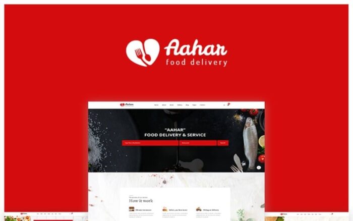 Aahar - Food Delivery Bootstrap5 Website Template