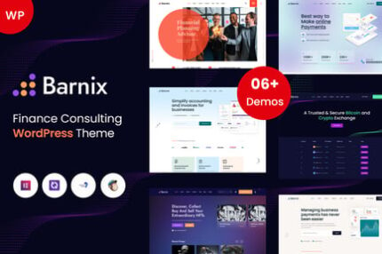 Barnix - Finance Consulting WordPress Theme