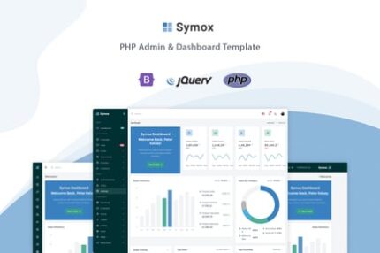 Symox - PHP Admin & Dashboard Template