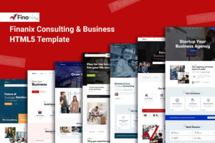 Finanix - Consulting & Business HTML5 Template