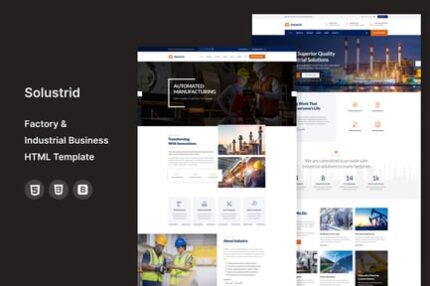 Solustrid - Factory & Industrial HTML Template