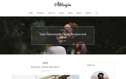 Abloga - HTML5 Blog Website Template