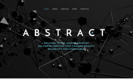 Abstract - Business Responsive Website Template