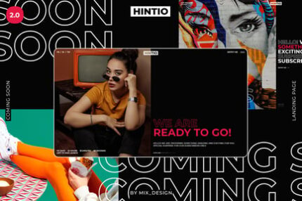 Hintio - Coming Soon & Landing Page Template