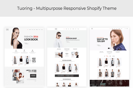 Tuoring - Responsive Fashion, Tee, Clothing Shopif