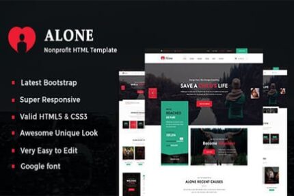 Alone - NonProfit Charity Multipurpose