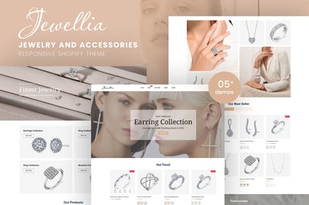 Jewellia - Jewelry & Accessories Shopify Theme