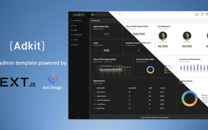 Adkit - Nextjs Admin Template | Next.JS, React, Ant Design