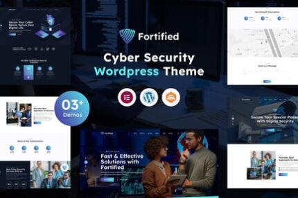 Fortified | IT & Cyber Security WordPress Theme