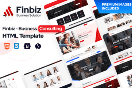 Finbiz - Consulting Business HTML Template