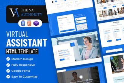 The VA Authority | Virtual Assistant HTML Template