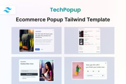 TechPopup - Ecommerce Popup HTML Template