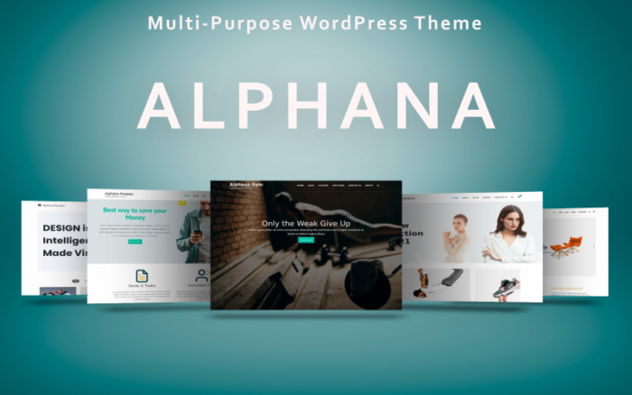 Alphana - Multi-Purpose WordPress Theme