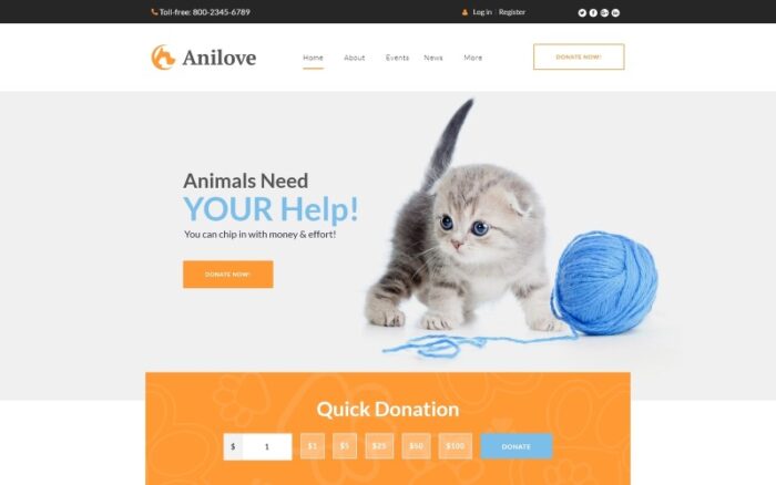 Anilove WordPress Theme