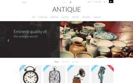 Antique PrestaShop Theme