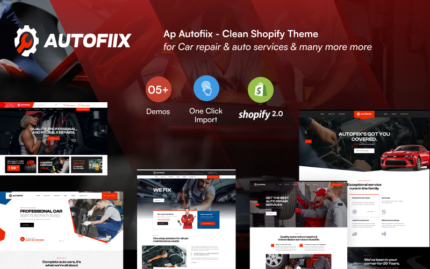 Ap Autofiix - Car Repair & Auto Services Shopify Theme