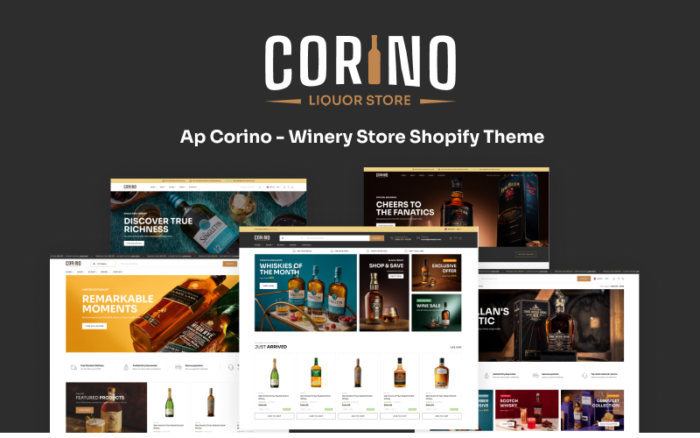 Ap Corino - Winery Store Shopify Theme