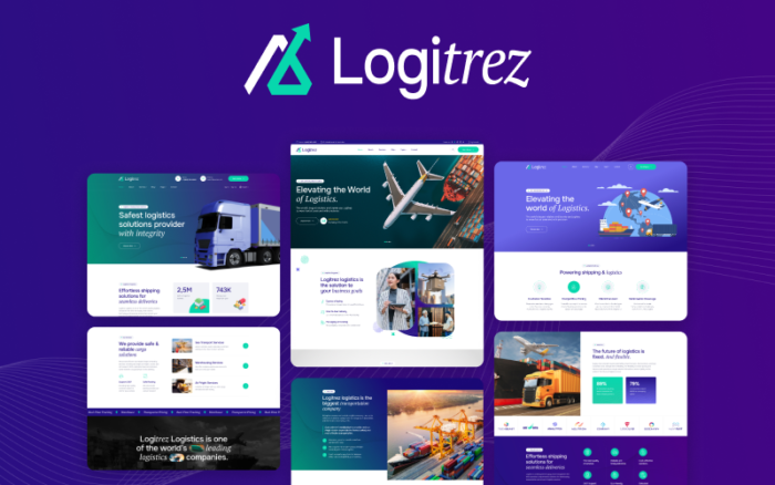 Ap Logitrez - Logistics Service Shopify Theme