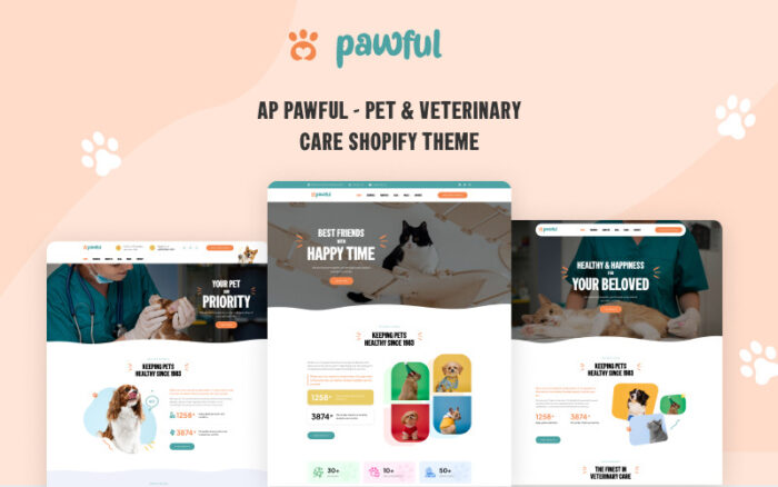 Ap Pawful - Pet & Veterinary Care Shopify Theme