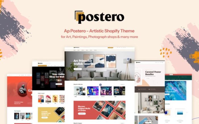 Ap Postero - Art & Paintings Shop Shopify Theme