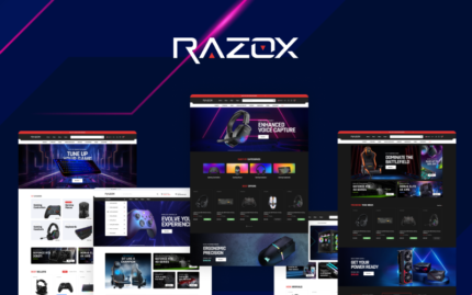 Ap Razox - Gaming & Computer Shopify Theme