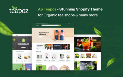 Ap Teapoz - Organic Tea Shop Shopify Theme