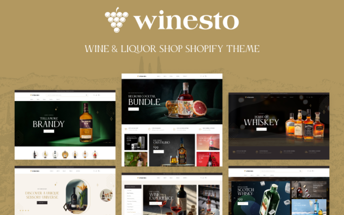 Ap Winesto - Winery Shopify Theme