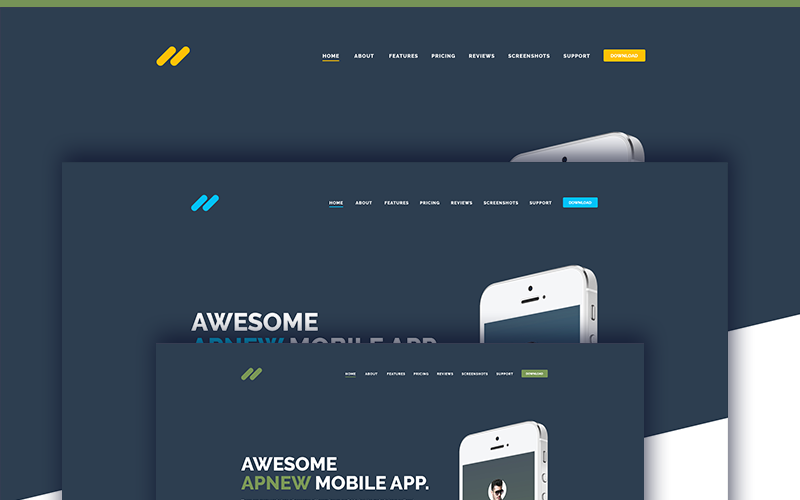 Apnew - Multipurpose Landing Page Template