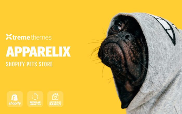 Apparelix Pets Online Store Template Shopify Theme