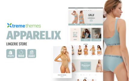 Apparelix Shopify Lingerie Store Theme Shopify Theme