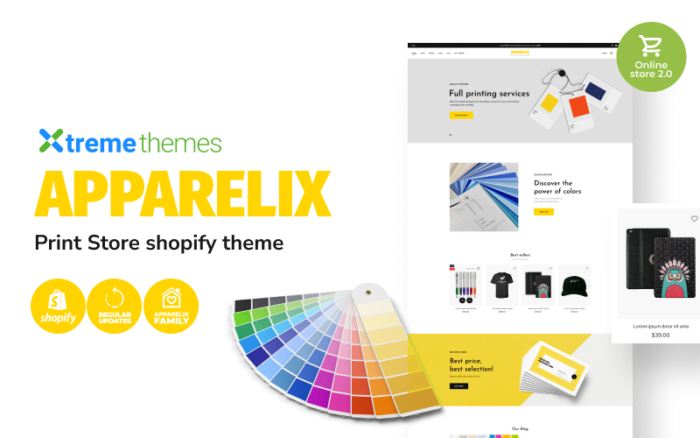 Apparelix Shopify Print Store Theme Shopify Theme