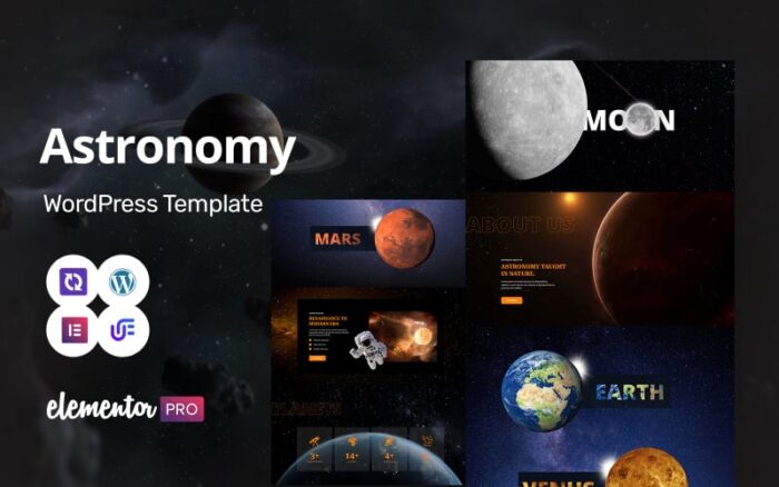 Astronomy - Astronomy Multipurpose WordPress Elementor Theme WordPress Theme