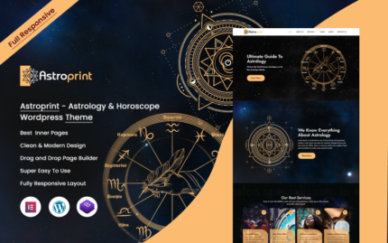 Astroprint - Astrology & Horoscope WordPress Theme