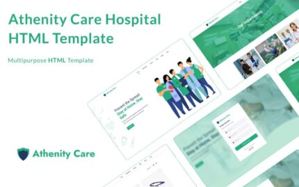 Athenity Care | Responsive HTML Template Website Template